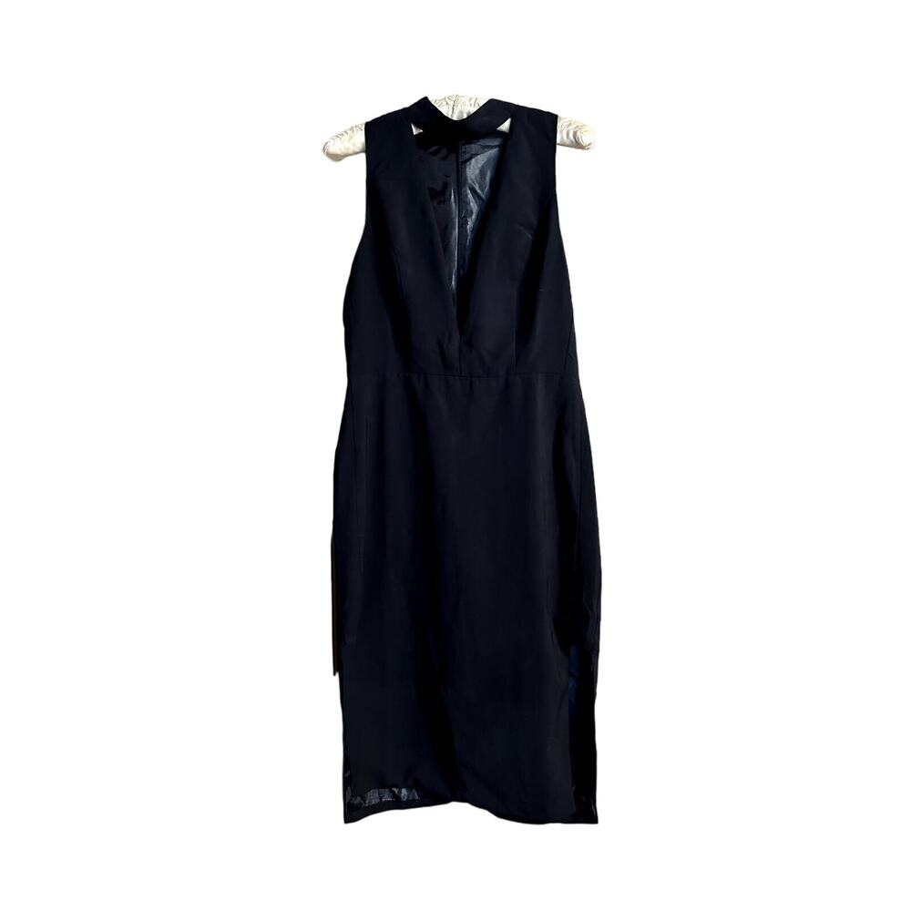 Women's Do & Be V-Cut Black Dress Medium